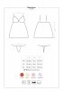 Obsessive koszulka nocna Rosalyne babydoll i stringi czerwona  S/M
